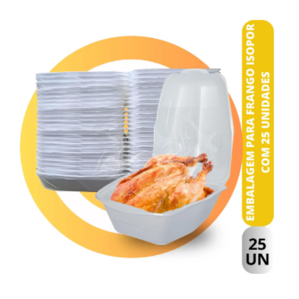 FRANGUEIRA ISOPOR TOTALPLAST C/ 25