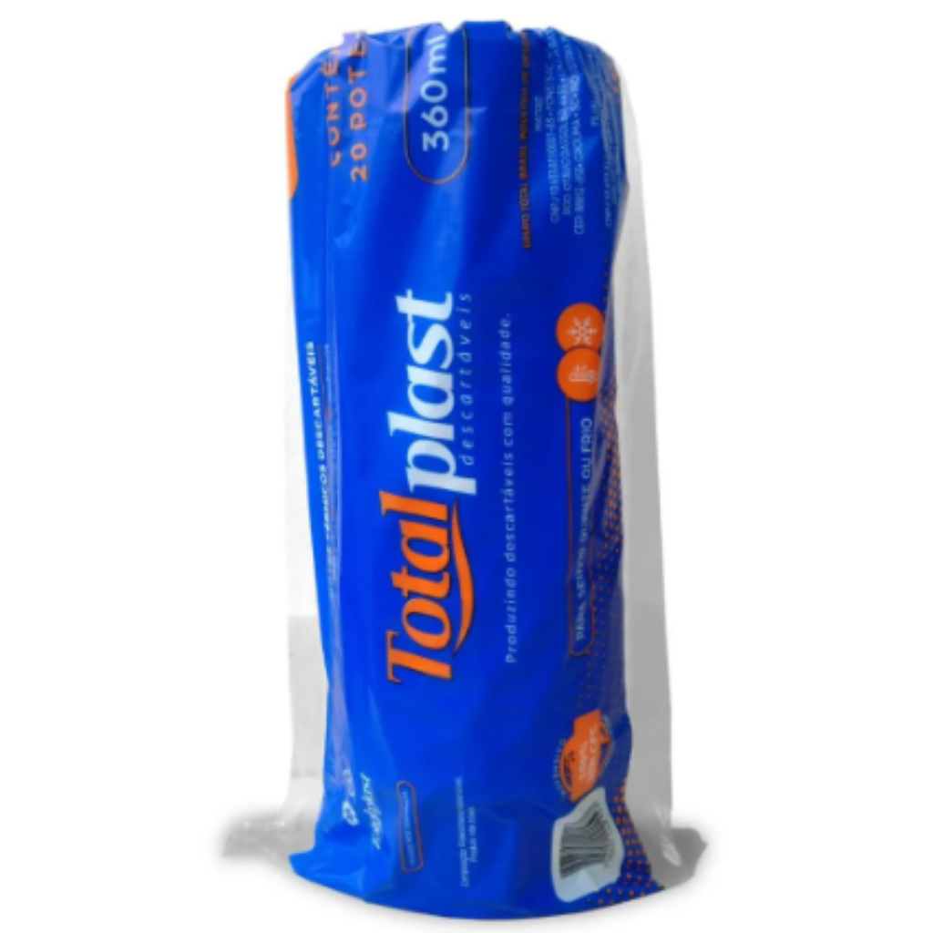 POTES TERMICO EPS 360ML TOTALPLAST C/20