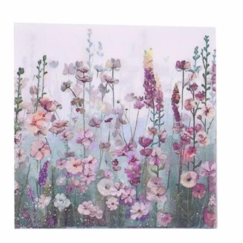 Guardanapo decoupage 33 x 33 Flores  com 2 peças