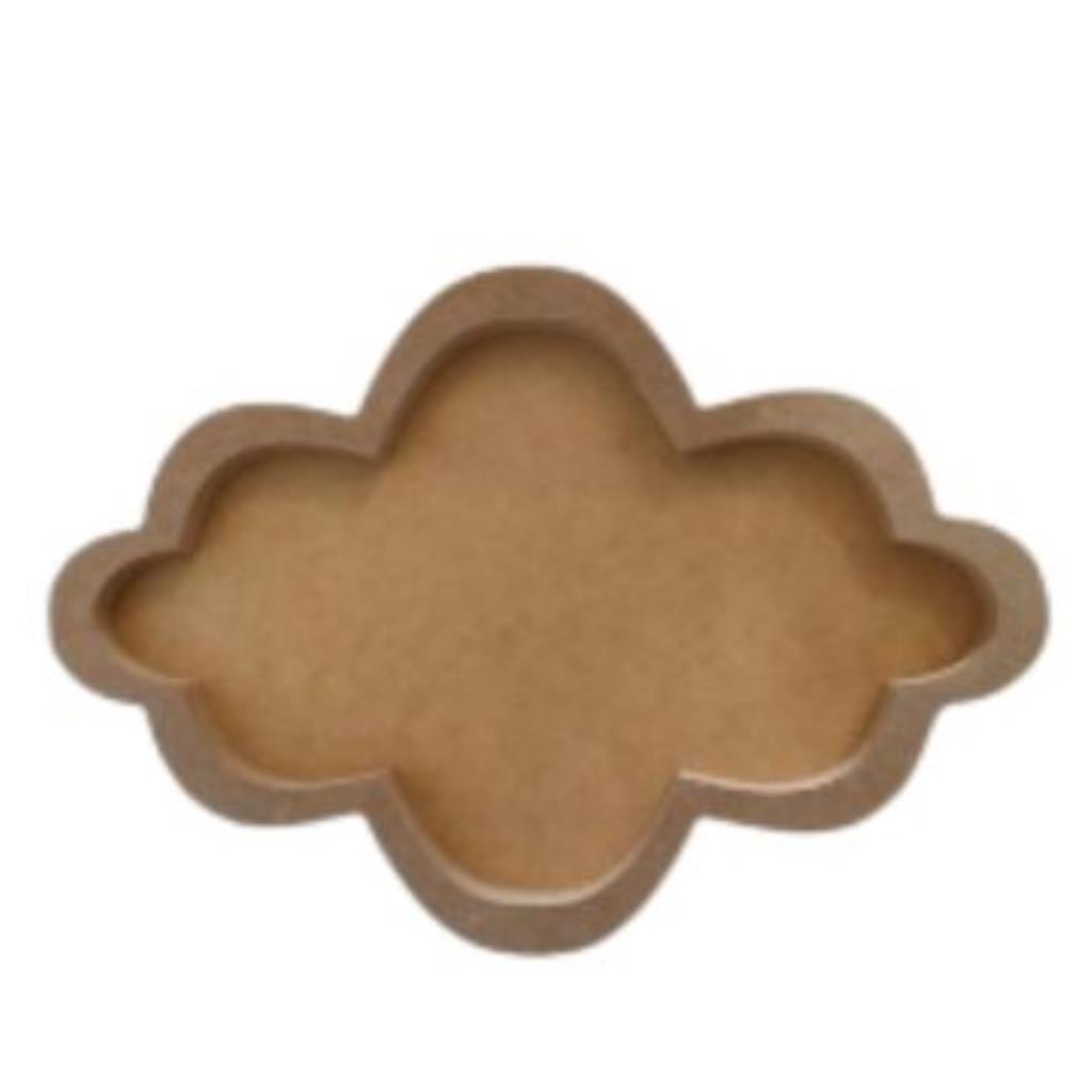 Quadro nuvem  37x25,5 em Mdf