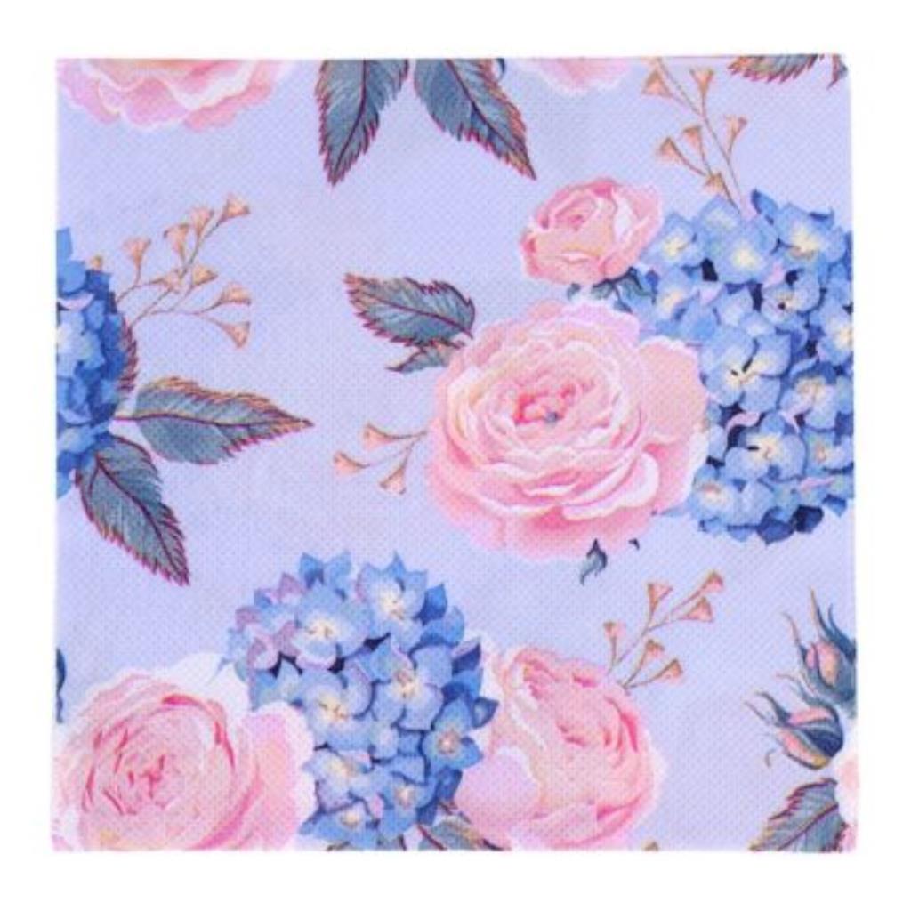 Guardanapo decoupage 33 x 33 Floral   com 2 peças