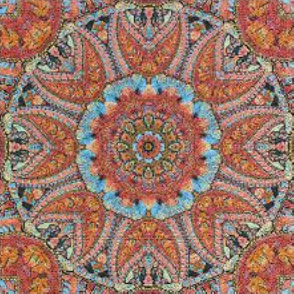Guardanapo decoupage 33 x 33 "Mandala" com 2 peças
