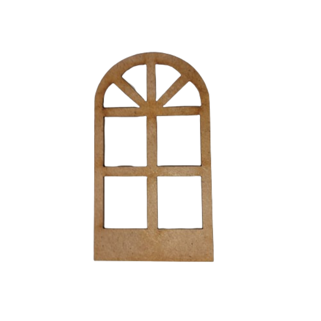 Aplique MDF Porta 9x5 cm
