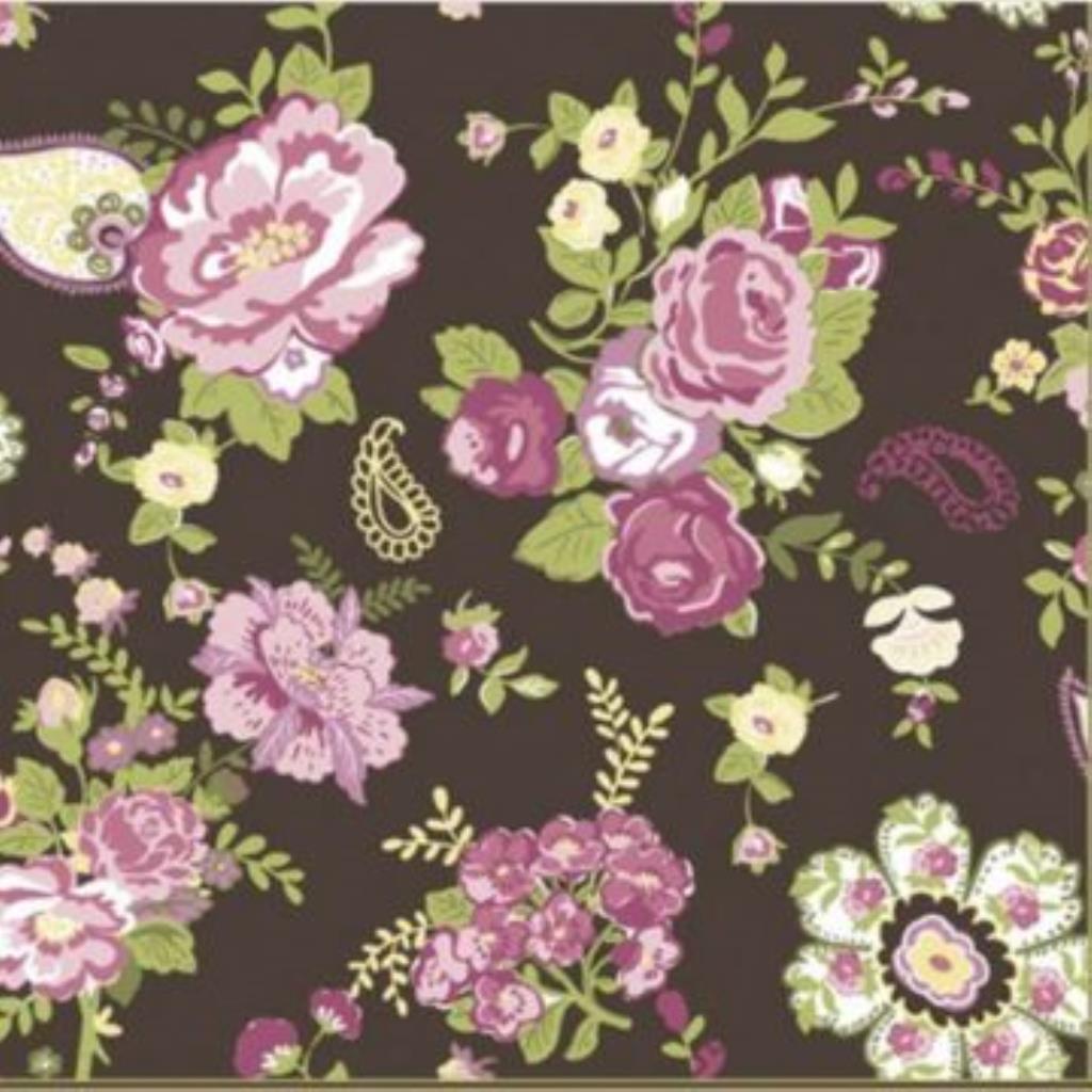 Guardanapo decoupage 33 x 33 " fundo floral " com 2 peças