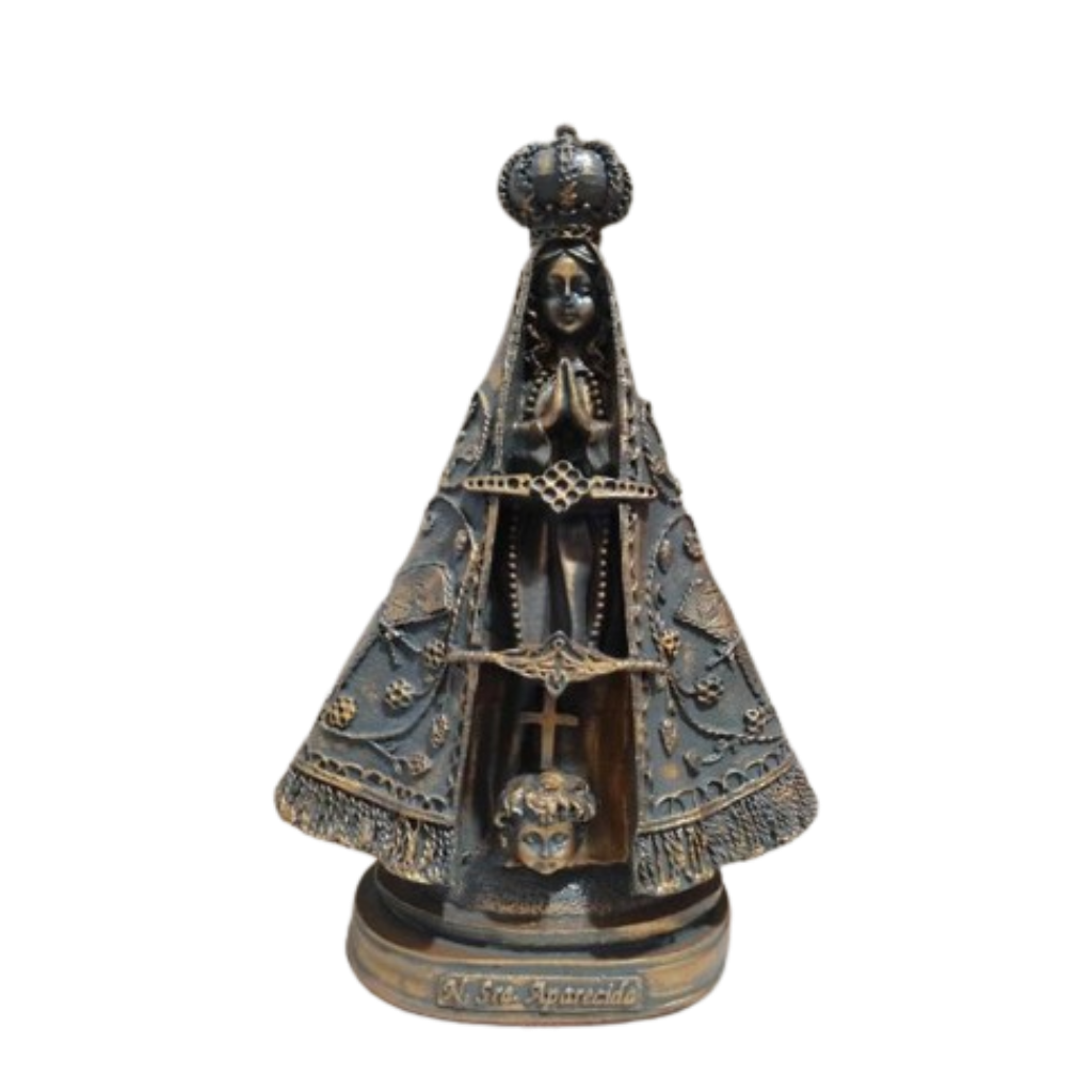 Nossa Senhora Aparecida  22x16 cm personalizada em resina