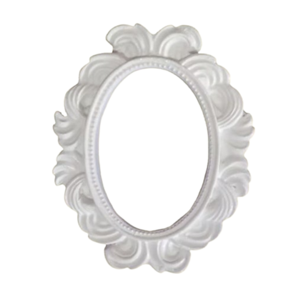 Apliques de Moldura em resina 9,5x8