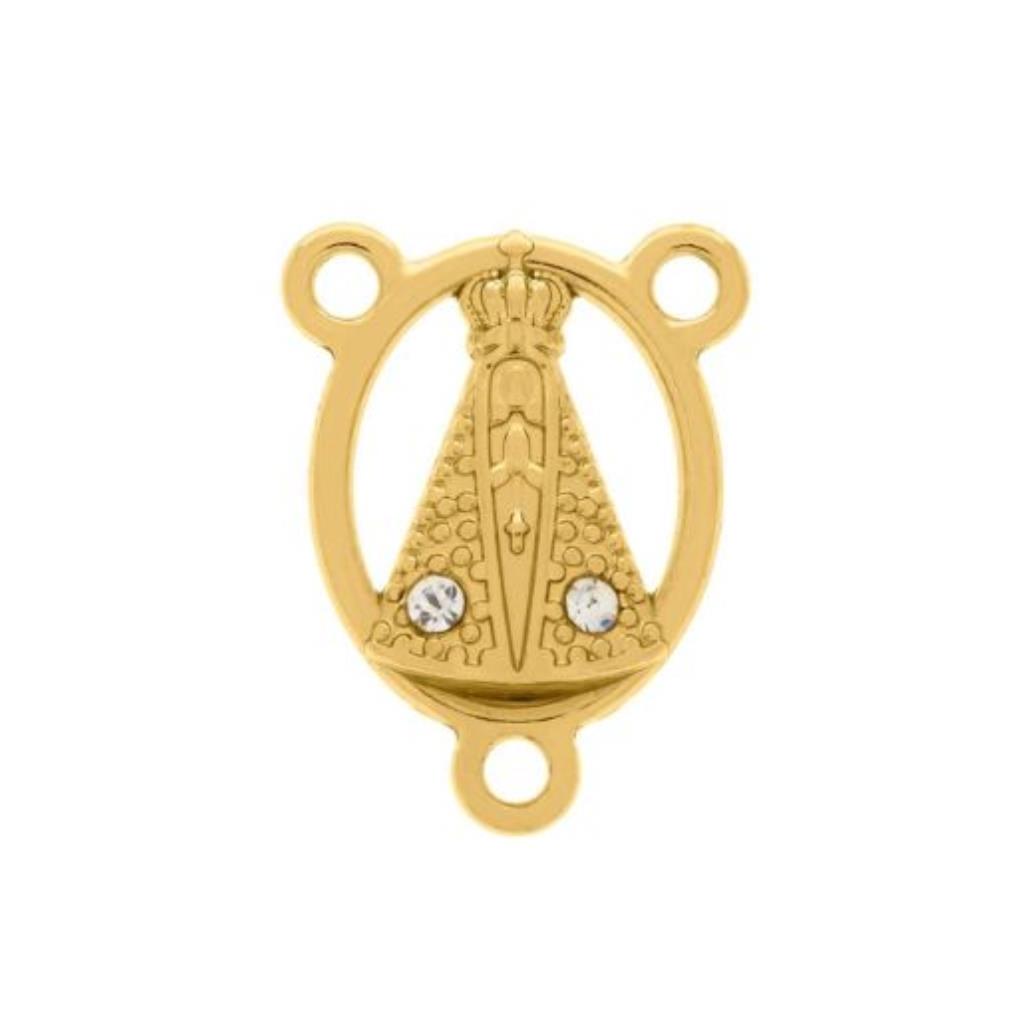Entremeio Nossa Senhora Ouro 20mm