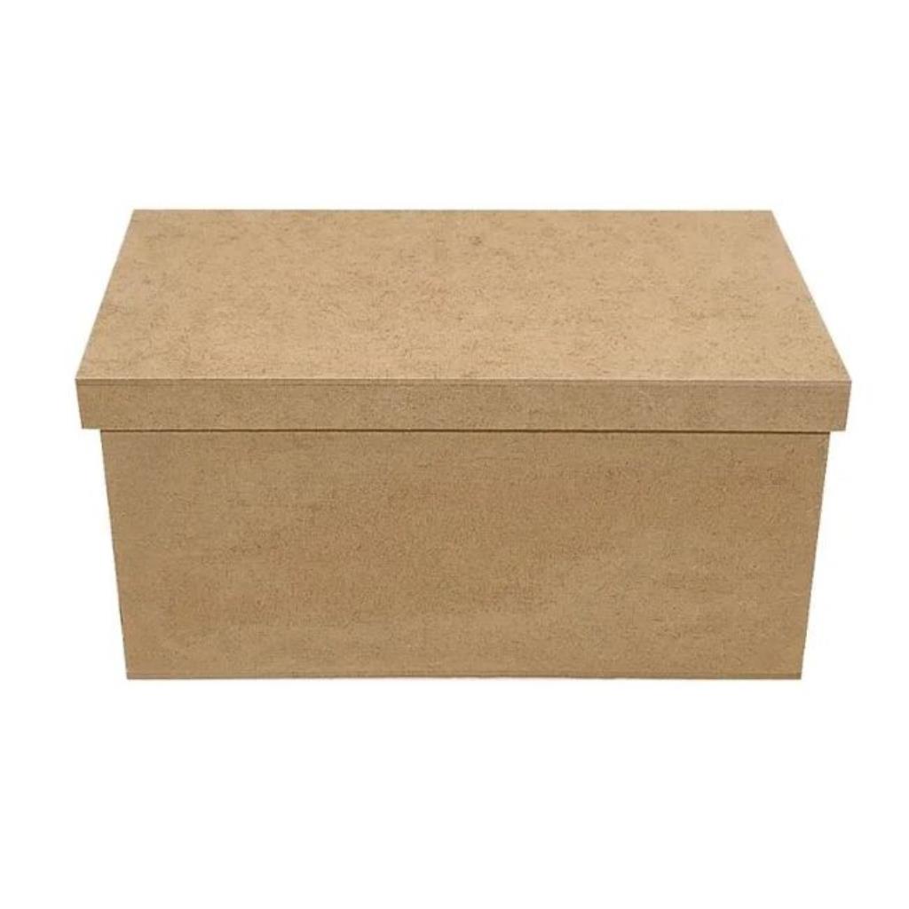 Caixa MDF - Tampa Sapato - 14x24x10