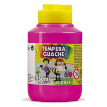 TINTA GUACHE 250ML PINK ACRILEX