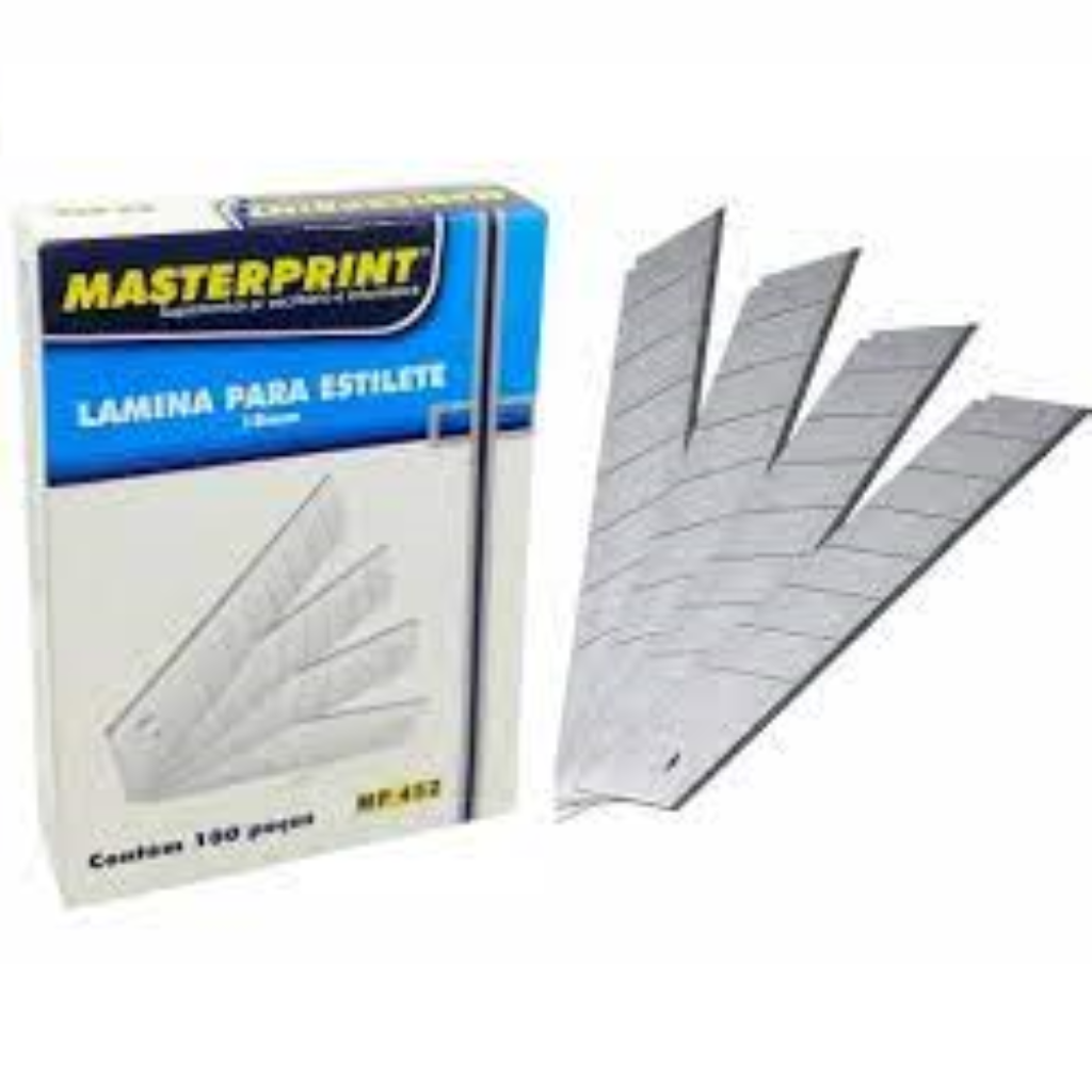 LAMINA ESTILETE LARGO C/10UN