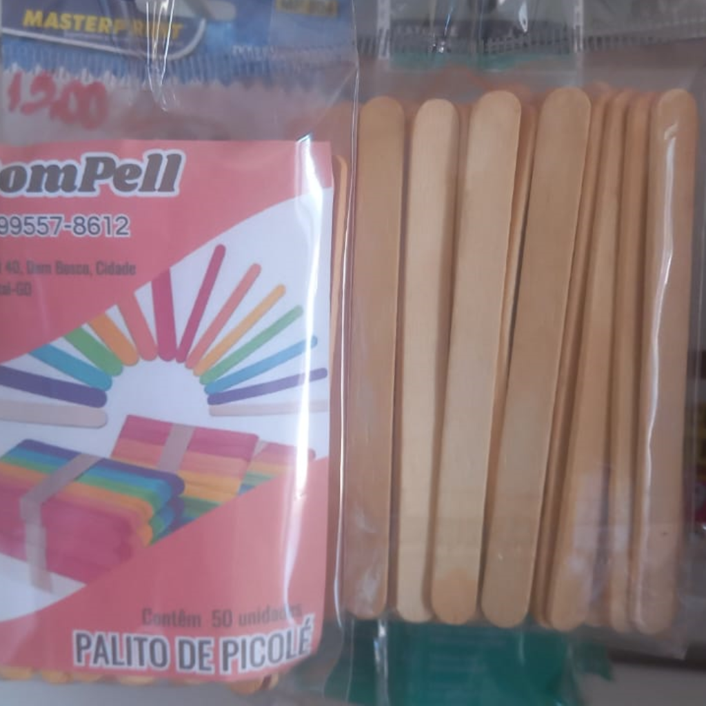 PALITO DE PICOLE 50UNID EMB PROPRIA