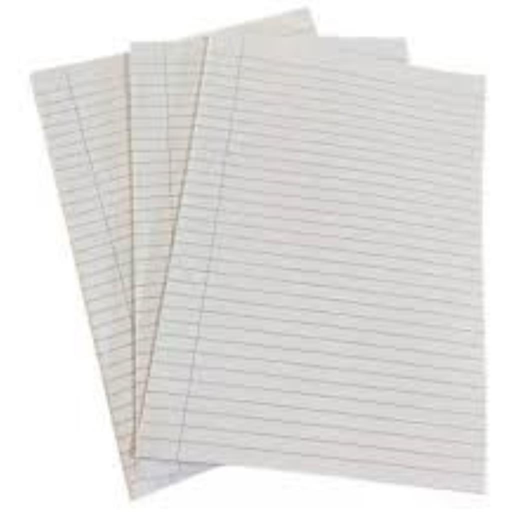PAPEL ALMAÇO COM PAUTA UNID.