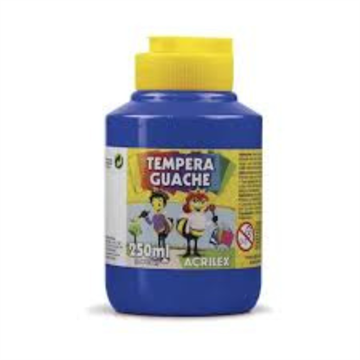 TINTA GUACHE 250ML AZUL MARINHO ACRILEX