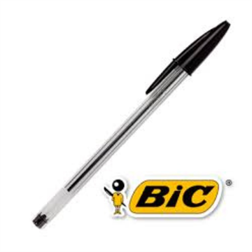 CANETA BIC 1.0 TRADICIONAL PRETA
