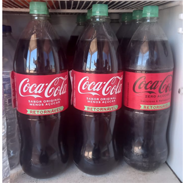 REFRIG. 2L COCA CO RETORNAVEL ZERO OU TRADIC (TRAGA O CASCO)