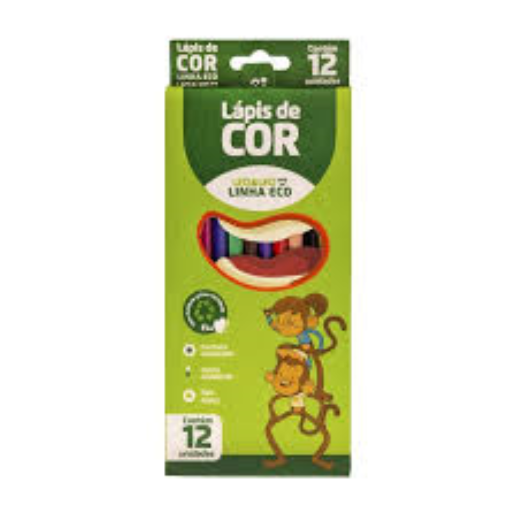 LAPIS DE COR 12CR ECO LEONORA
