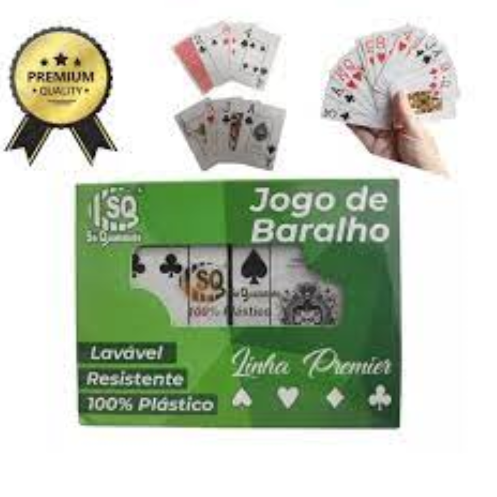 BARALHO PLASTICO LAVAVEL 54CT