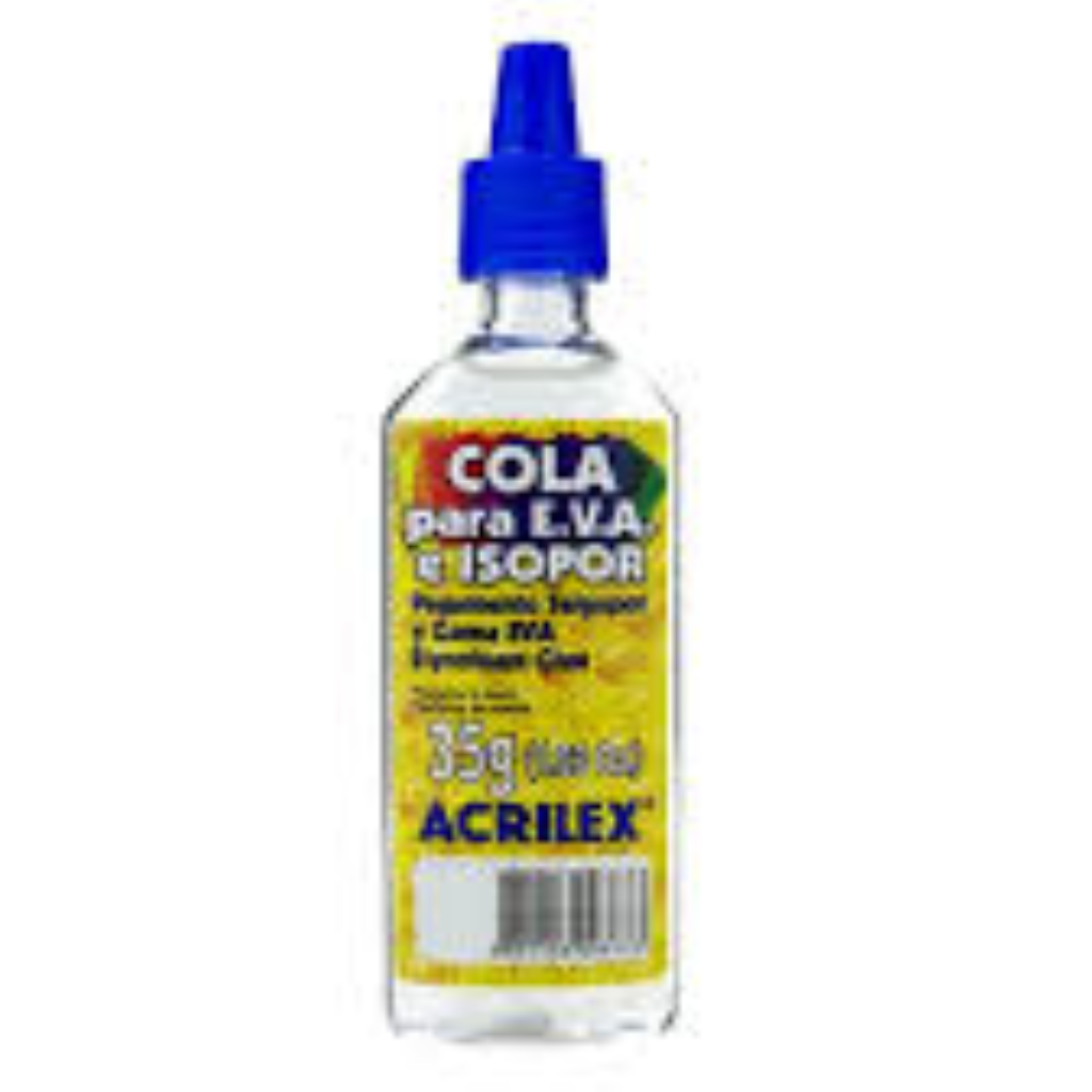 COLA E.V.A/ISOPOR SILICONE 35G ACRILEX