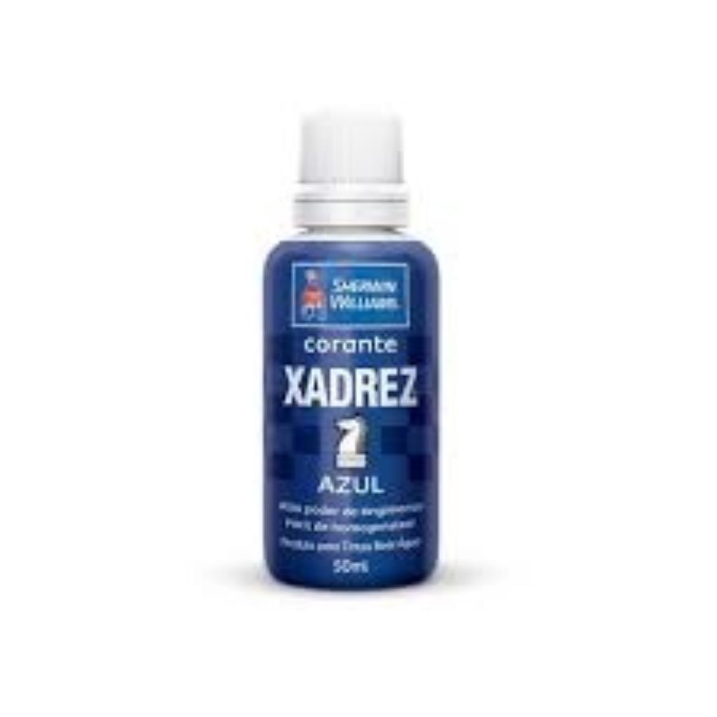 CORANTE LIQUIDO 50ML XADREZ AZUL