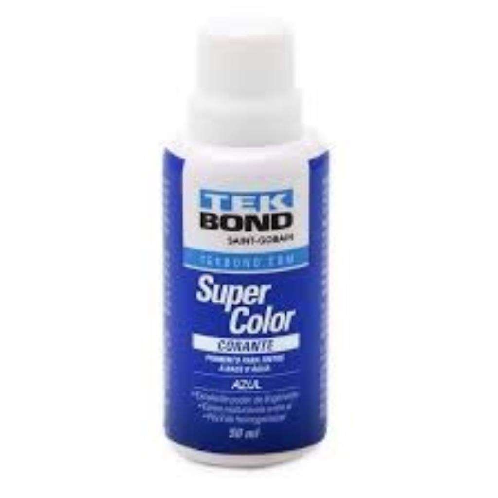 CORANTE LIQUIDO 50ML TEKBOND AZUL