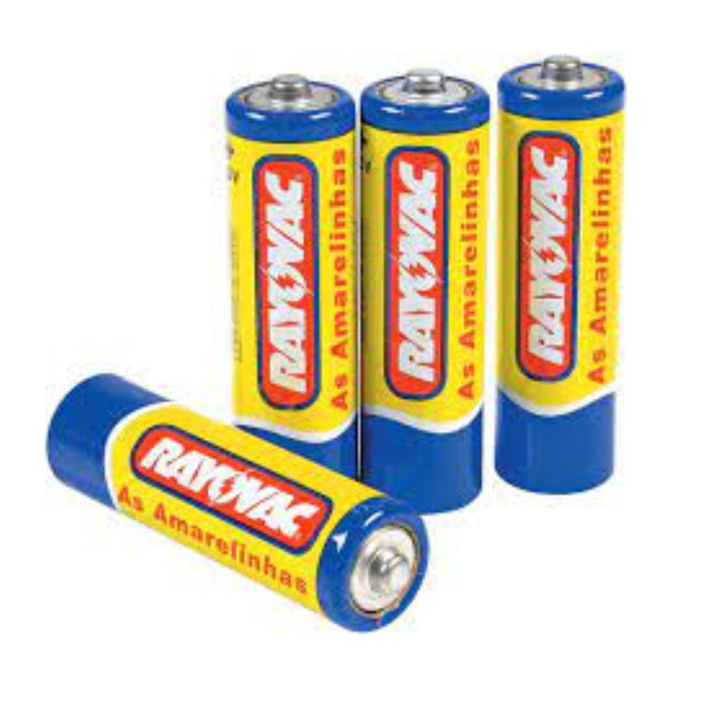 PILHA AA RAYOVAC AMARELA 1 UNIDA