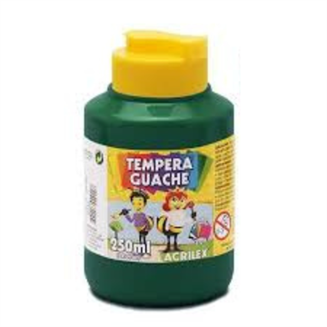 TINTA GUACHE 250ML VERDE BANDEIRA ACRILEX