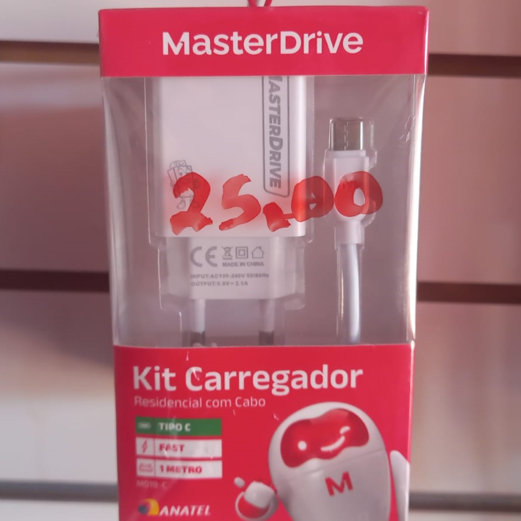 FONTE + CABO CARREGADOR 1 M