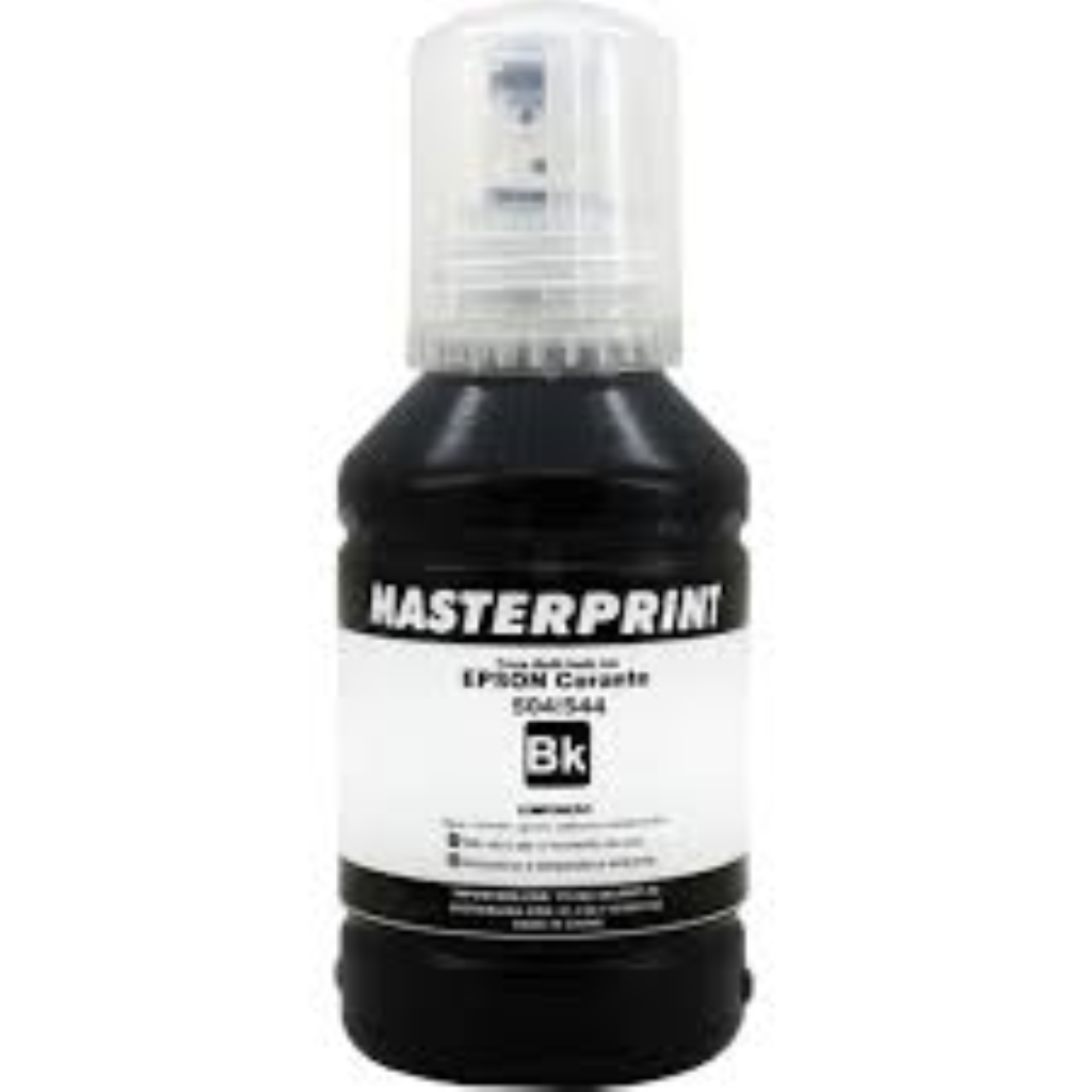 TINTA EPSON 544/504 127ML PRETA MASTERPRINT