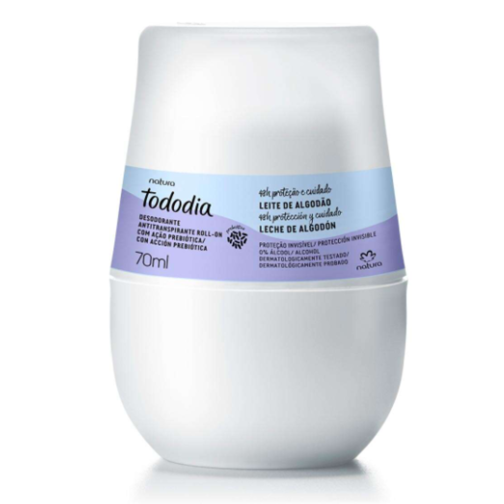 Tododia Algodao Desodorante Roll On 70ml