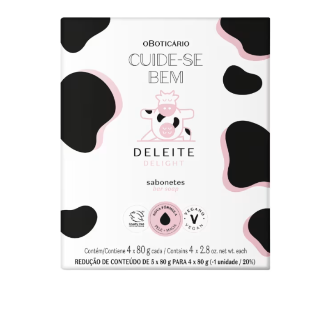 Cuide-se Bem Sabonete Deleite 4x80g