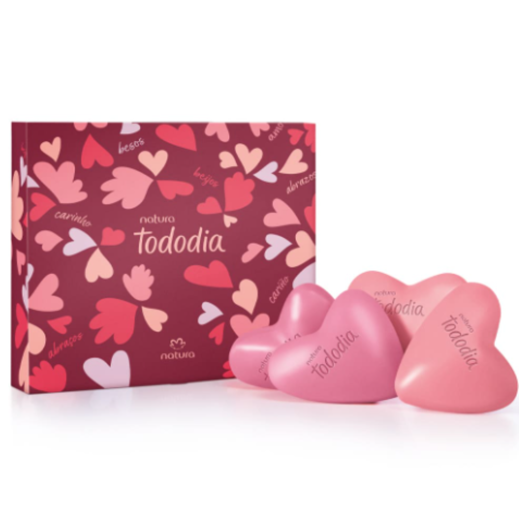 Tododia Sabonete Sortido de Coracao 4x90g