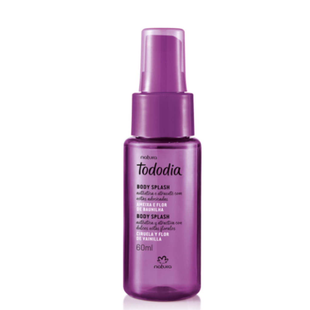 Tododia Ameixa e Flor de Baunilha Body Splash 60ml