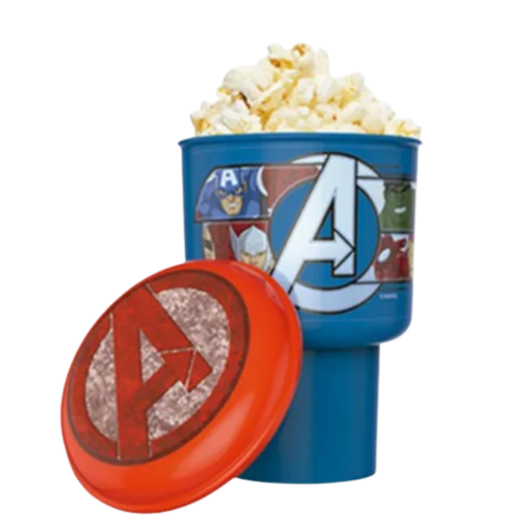 Pipoqueira com Tampa Vingadores