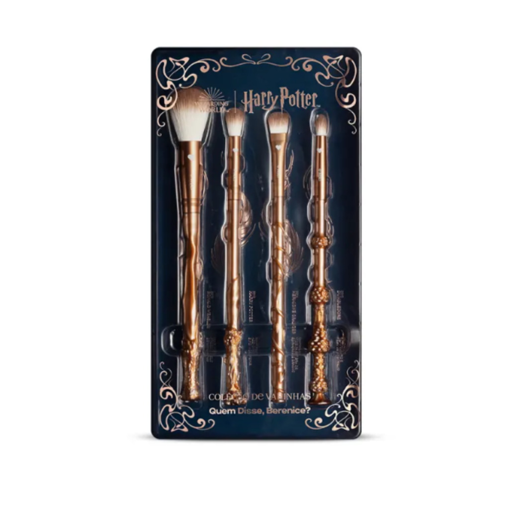 Harry Potter Kit de Pinceis 4 Unidades