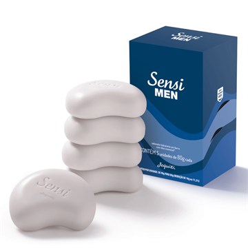 Sensi Men Sabonete Barra 5x80g