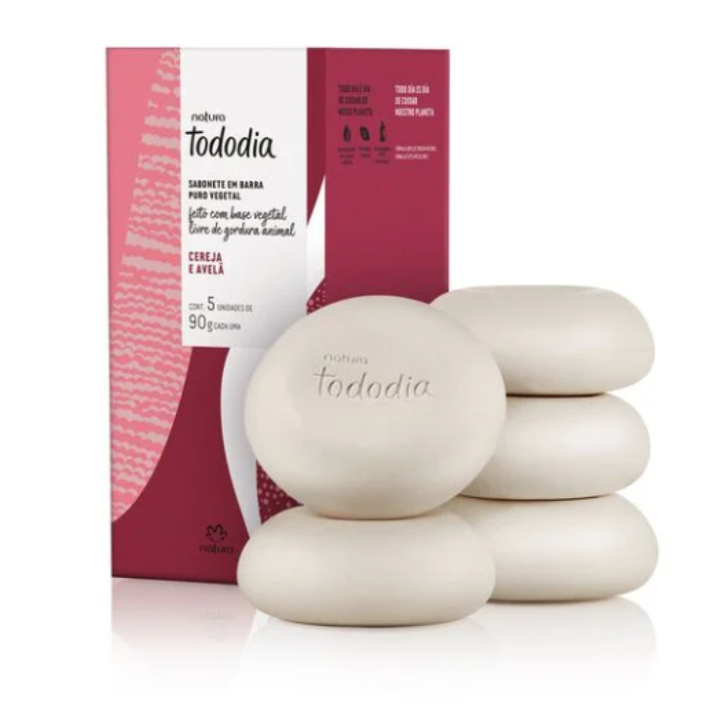 Tododia Cereja e Avela Sabonete 5x90g