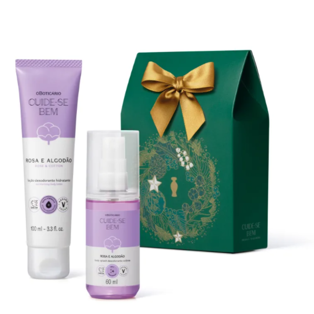 Presente Rosa e Algodao Body Splash