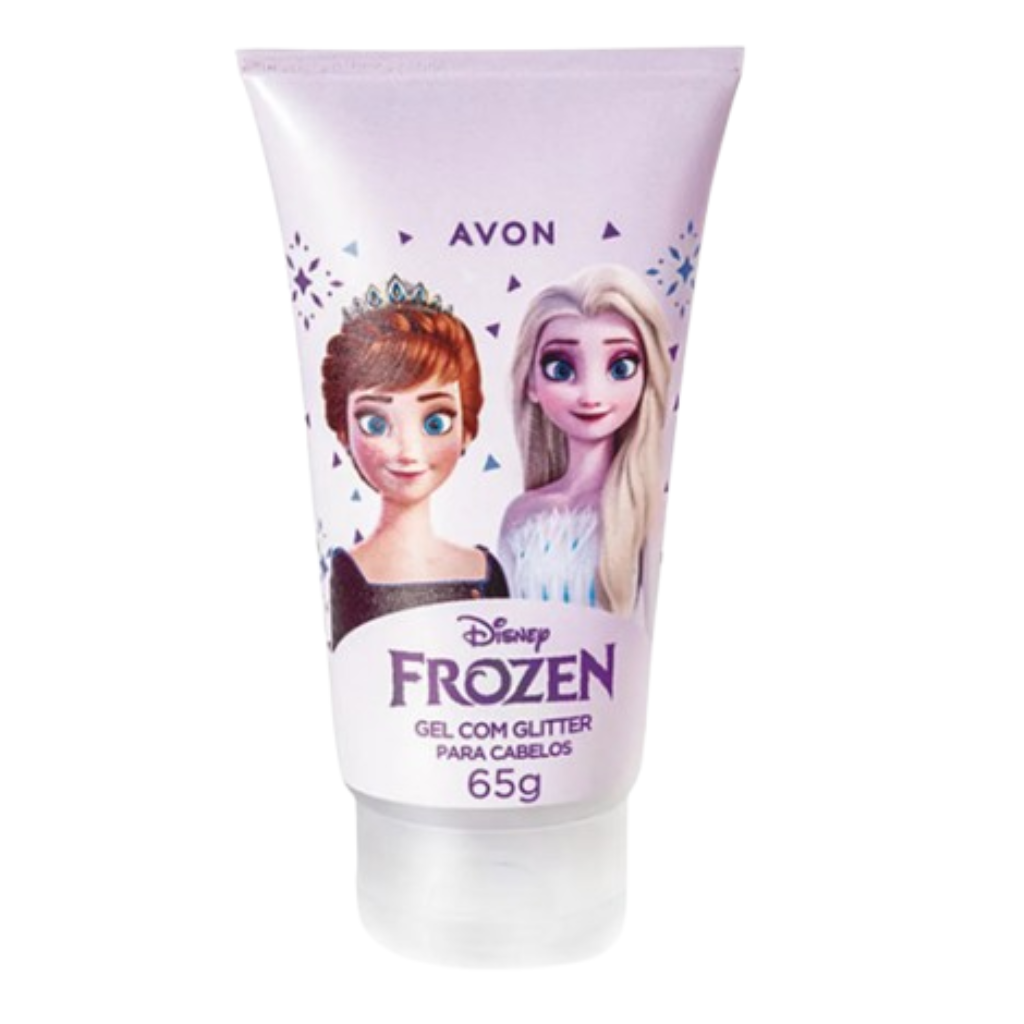 Frozen Gel com Glitter Para Cabelos 65g
