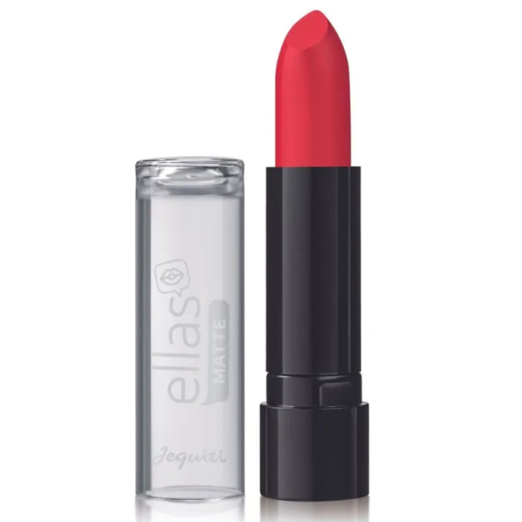 Batom Ellas Matte Vermelho Luxo