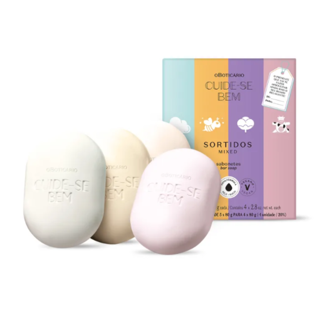 Cuide-se Bem Sabonete Sortido 4x80g