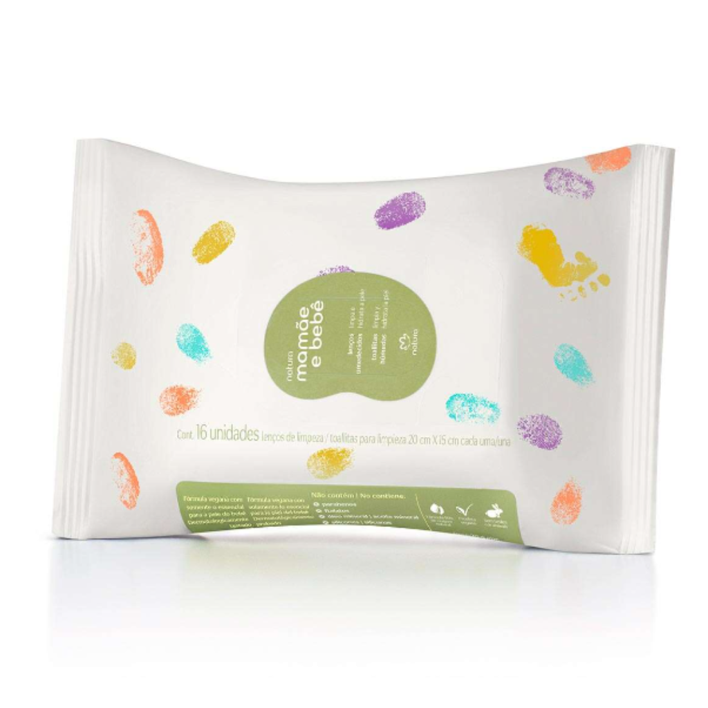 Mamae e Bebe Lenco Umedecido 16fl