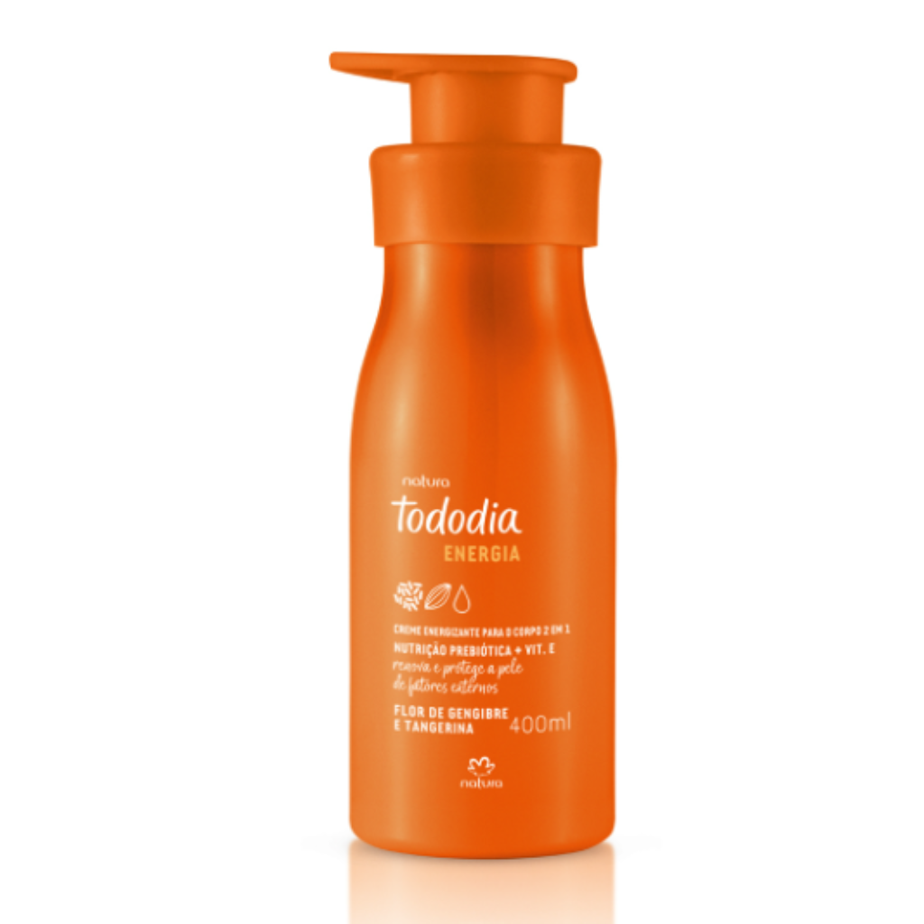 Tododia Energia Flor de Gengibre e Tangerina Hidratante 400ml