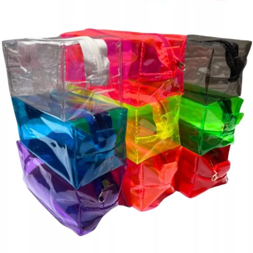 Necessaire Plastica 8x18x8