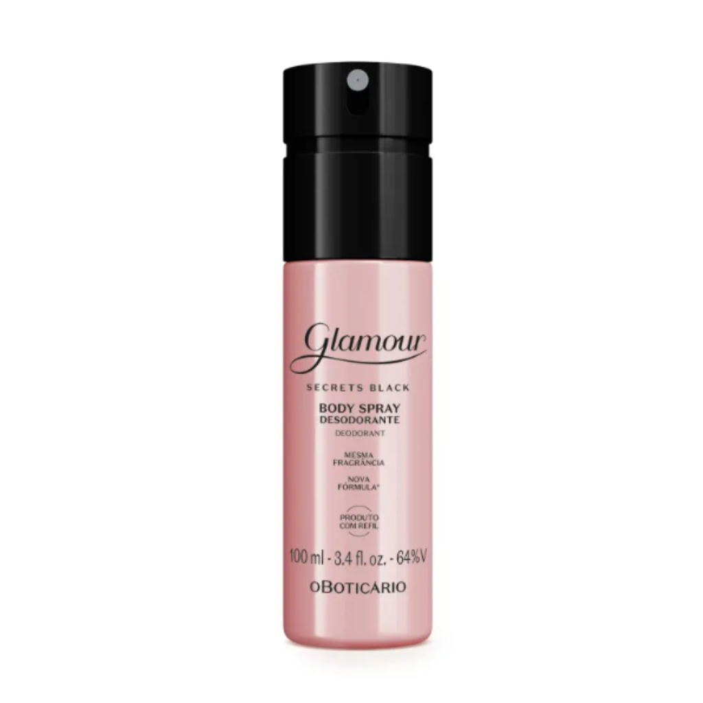 Glamour Secrets Black Body Spray 100ml