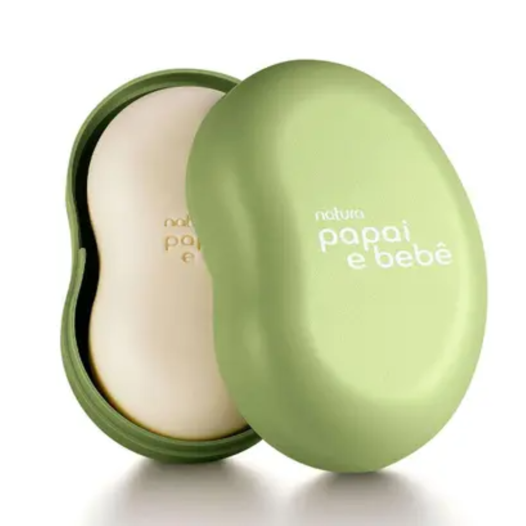Mamãe e Bebe Saboneteira Papai e Bebe 100g