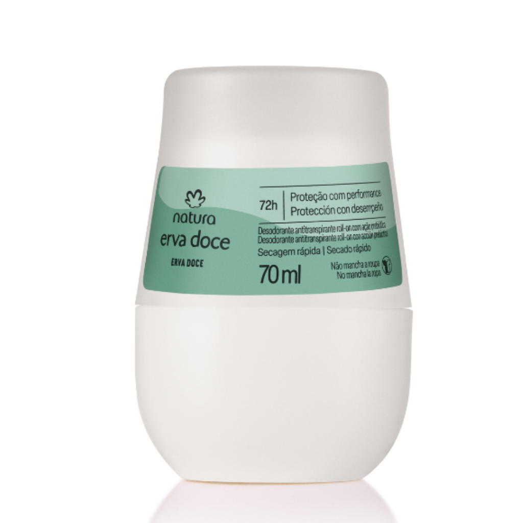 Natura Erva Doce Desodorante Roll On 70ml