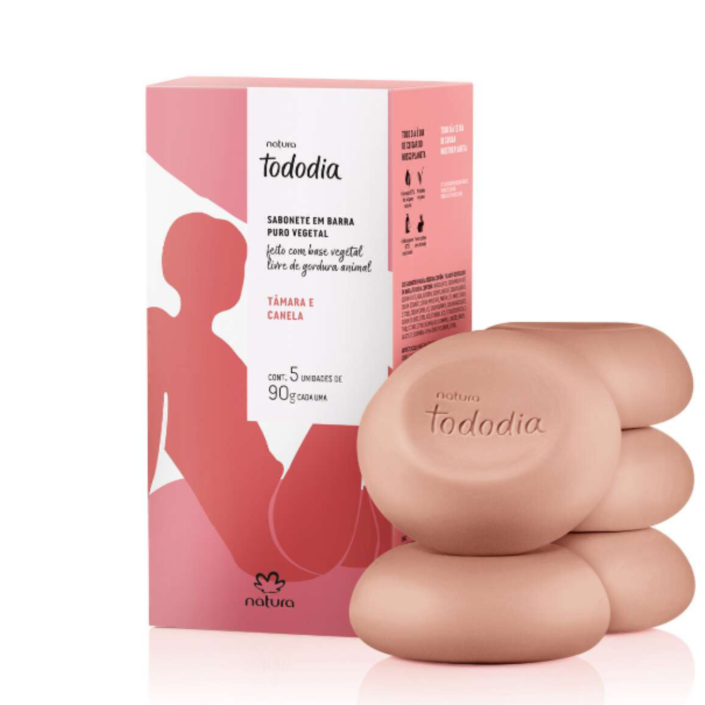 Tododia Sabonete Tamara e Canela 5x90g