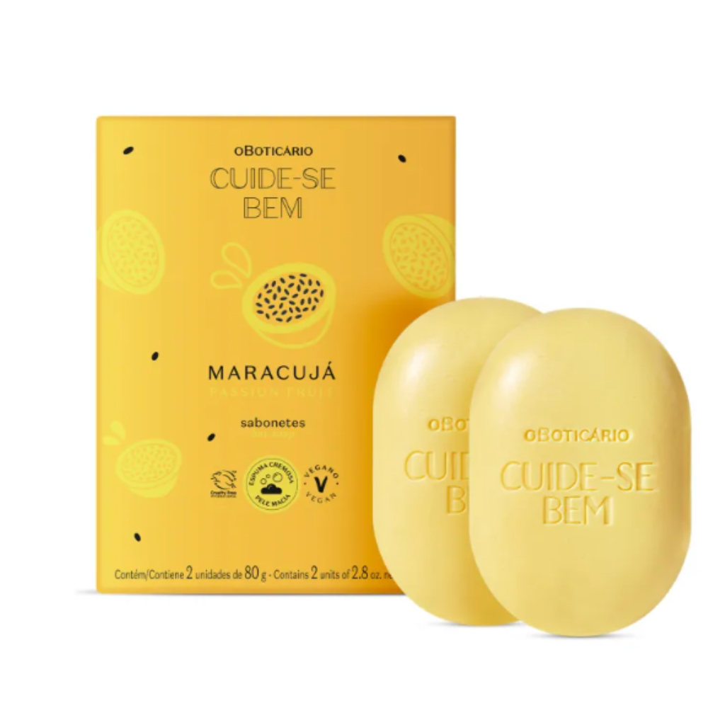 Cuide-se Bem Maracuja Sabonete 2x80g