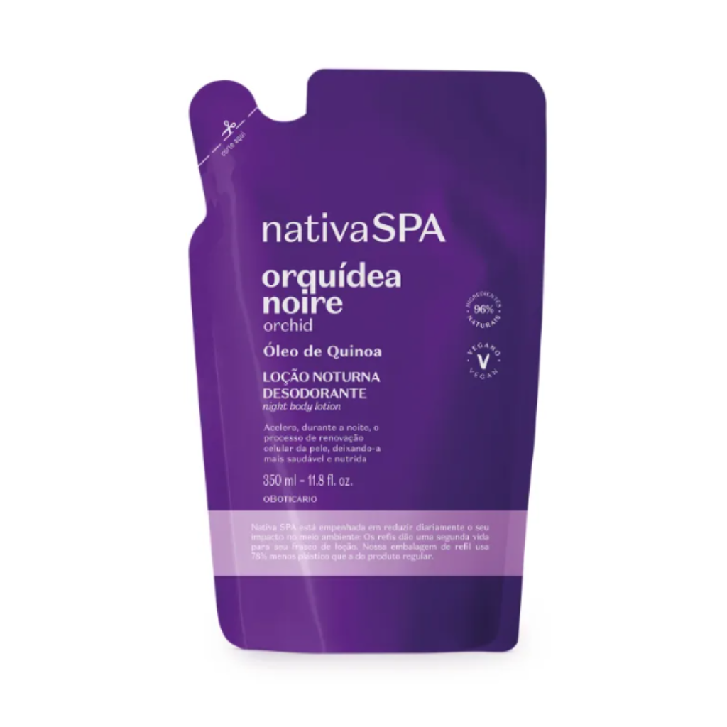Nativa Spa Orquidea Noire Refil Hidratante 350ml