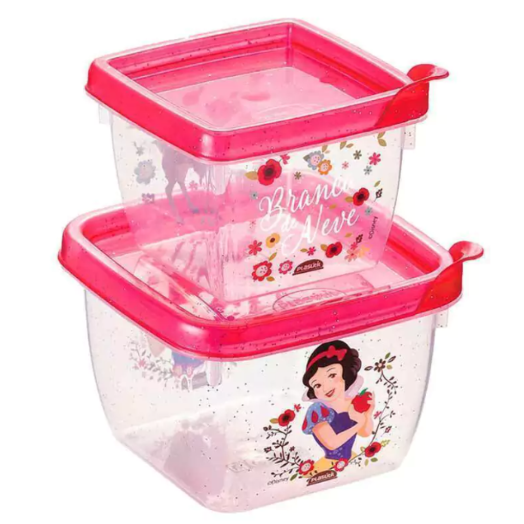 Branca de Neve Kit 2 Potes